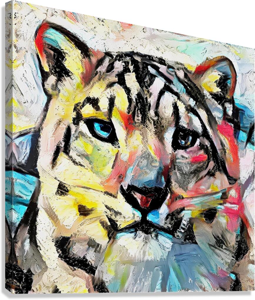 Chromatic Wild Canvas Print