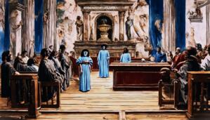 Saint Lucy Condemning