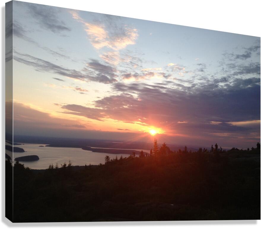First Sunrise Canvas Print