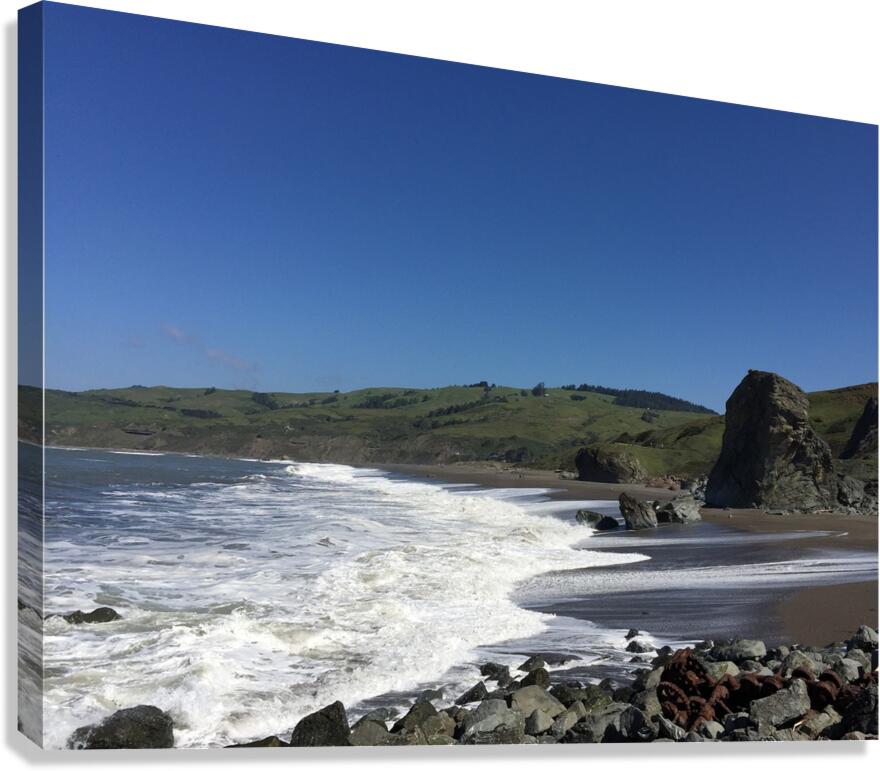 Ocean Surf Canvas Print