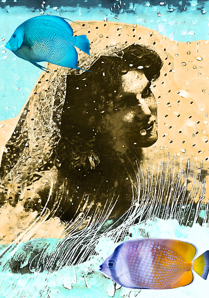 Wistful and Spangled She Dreamt of Other Worlds  2 by Cristina Leon