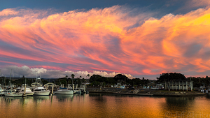 Haleiwa Harbor Sunset 