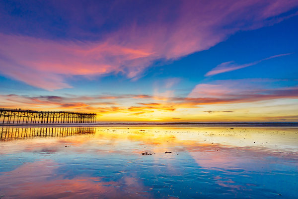 crystalclearpierSunset by Jeff Albritton