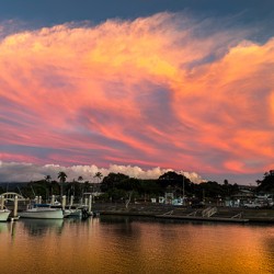 Haleiwa Harbor Sunset 
