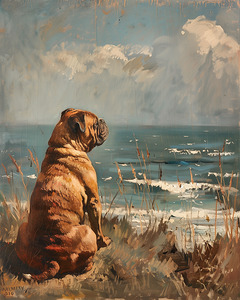 Alexandre Benois painting depicting an english  7