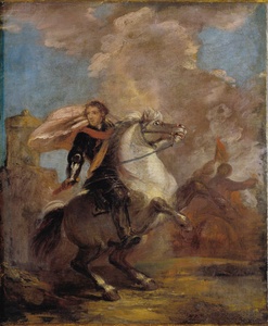 An Officer on Horseback Joshua Reynolds1760s
