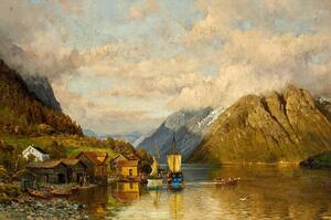 Anders Monsen Askevold Morning Mood in the Fjord.