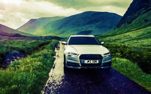 Audi A6 Allroad watercolor ca 2020 by Ahmet Asar