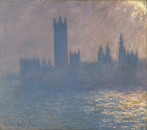 Claude BMonet BHouses Bof BParliament BSunlight B