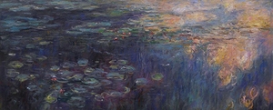 Claude BMonet BReflections Bof BClouds Bon Bthe B