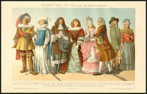 Costumes. IV 17th and 18th centuries Konversation