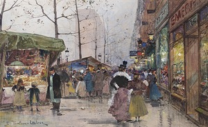 Eugene Galien Laloue   Paris painting  No 16