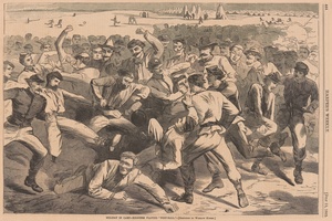 Holiday in Camp. Soldiers Playing “Football”