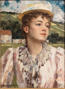 James Carroll Beckwith lady 3