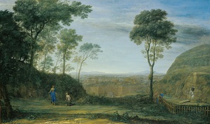 Landscape with Christ appearing to St. Mary Magda