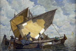 Ludwig Dill   Fischer in Pellestrina