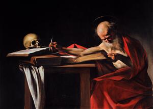 Saint Jerome Writing 1605–1606  Caravaggio