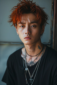 asian model manfull length shothandsomecoolwear 0