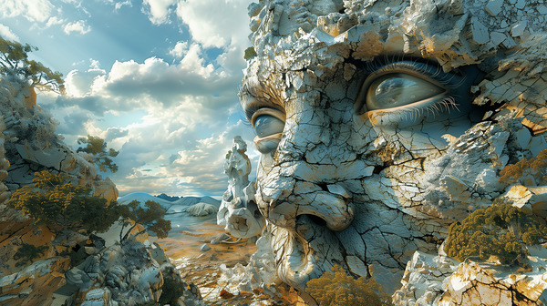 a mesmerizing landscape textured three dimensio a 1717341330.4558 Print