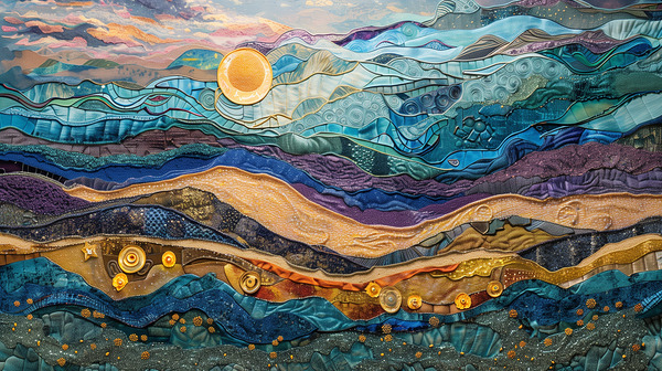 a mesmerizing landscape textured three dimensio c 1717343885.9548 Print