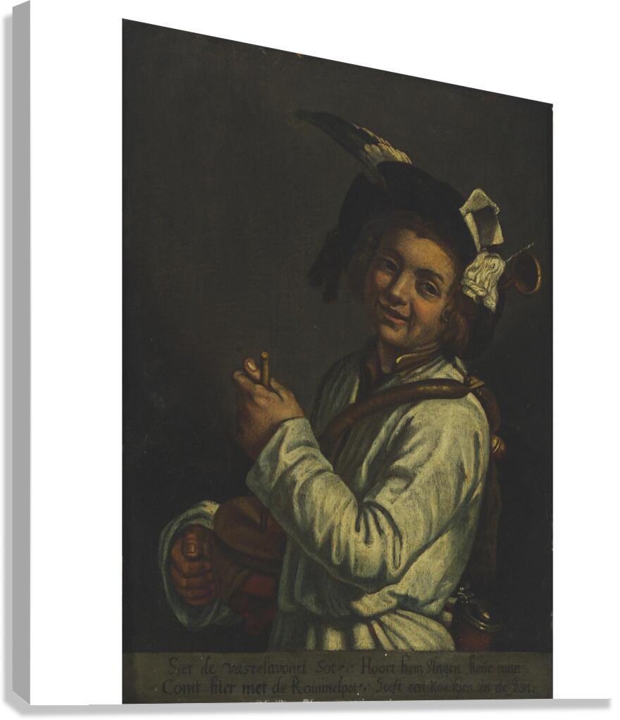 After Abraham Bloemaert ca.1564 1651 Dutch PORTRA Canvas Print