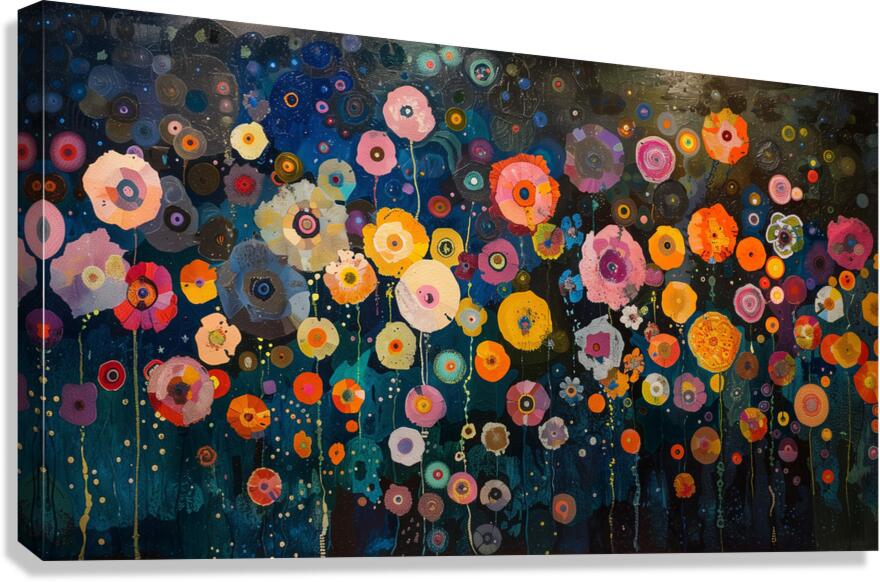 a stunning masterpiece  in the style of Kazimir f Canvas Print