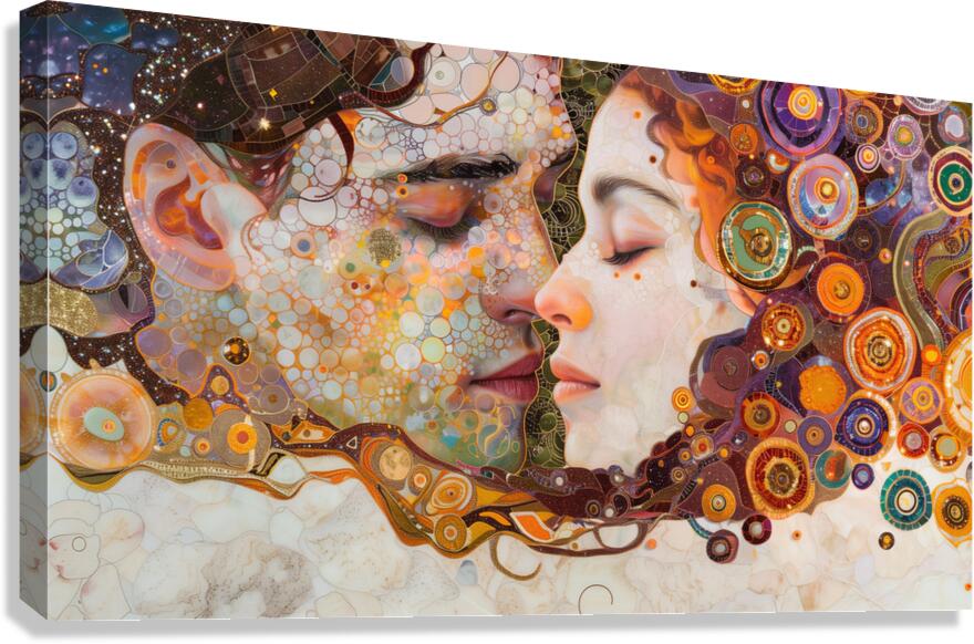 A surreal dreamscape where time stands still an 8 Canvas Print