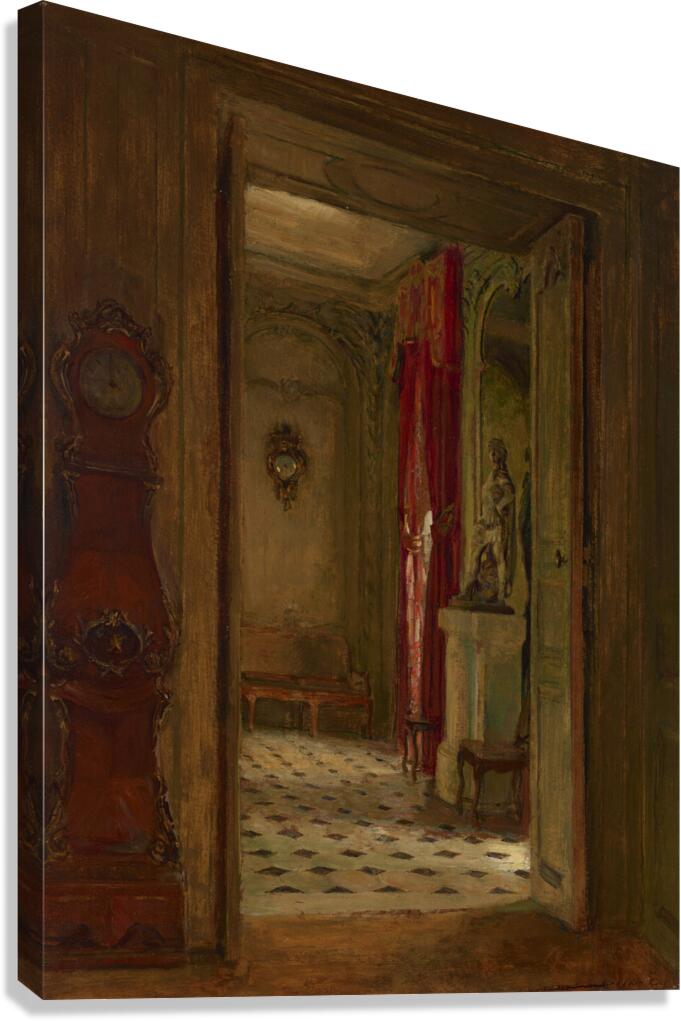 WALTER GAY AMERICAN FRENCH 1856 1937 Untitled Int Canvas Print