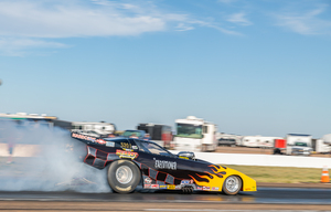 The Executioner Funny Car Burnout at Julesburg Dragstrip