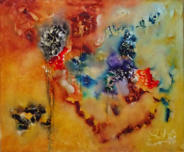 Abstract Paintings: Ruido Visual by Pablo Scuzzarello