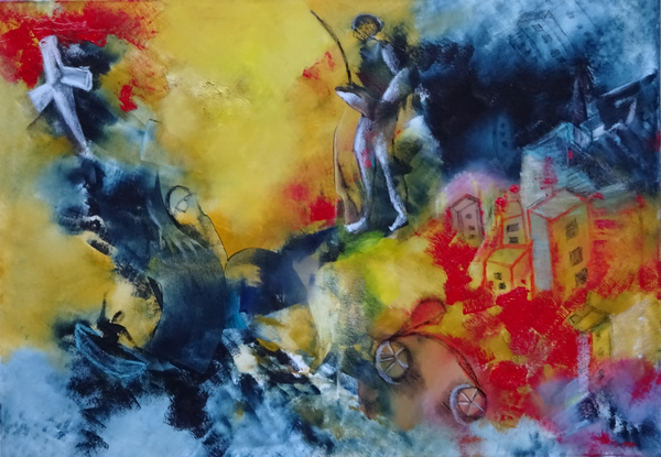 Abstract Paintings: Transformation by Pablo Scuzzarello