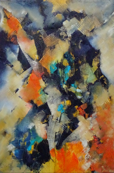 Abstract Paintings: Between Two Places by Pablo Scuzzarello