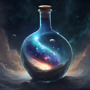 Universe in a Bottle
