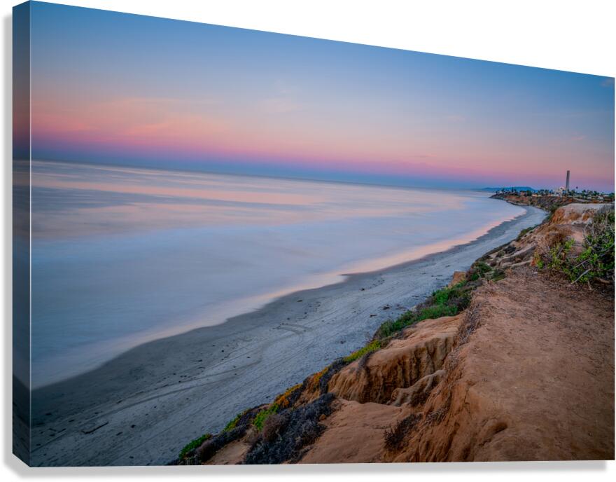 CBADCOASTLOOKING NORTH Canvas Print