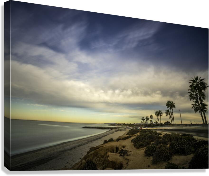 CBADCOASTWARM WATERS Canvas Print