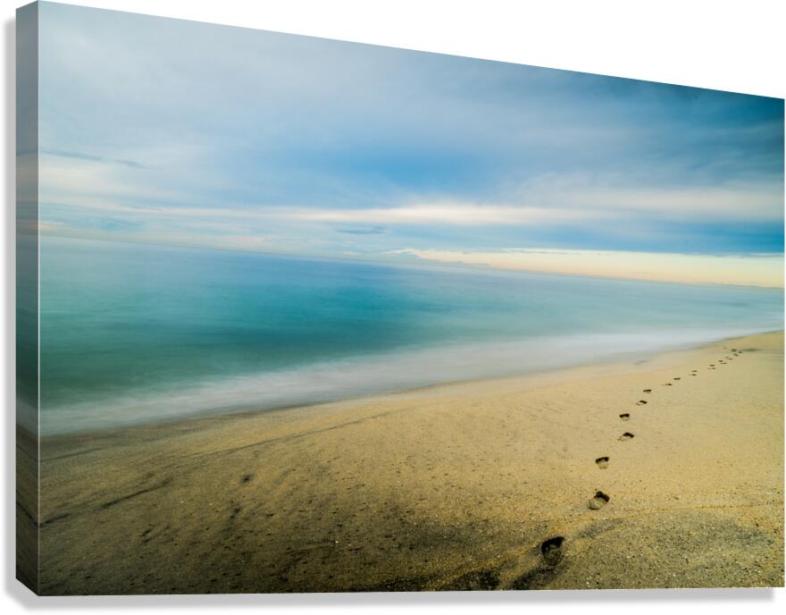Foot Steps Canvas Print