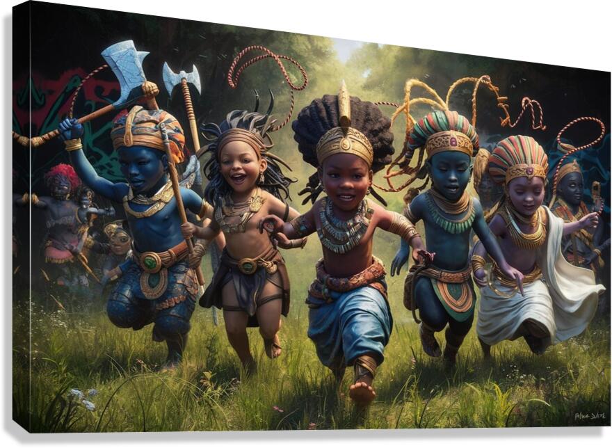In training  Canvas Print