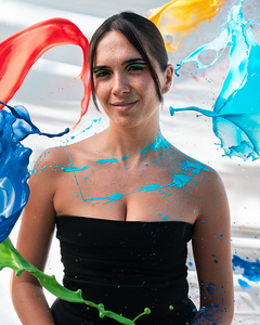 Rainbow Paint Splash