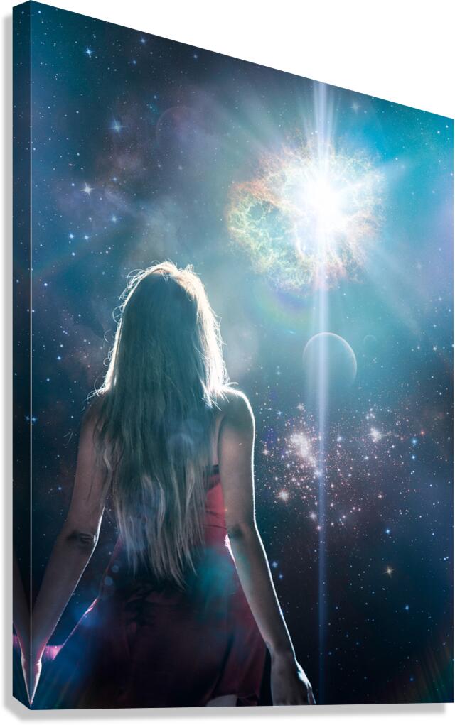 Supernova Canvas Print