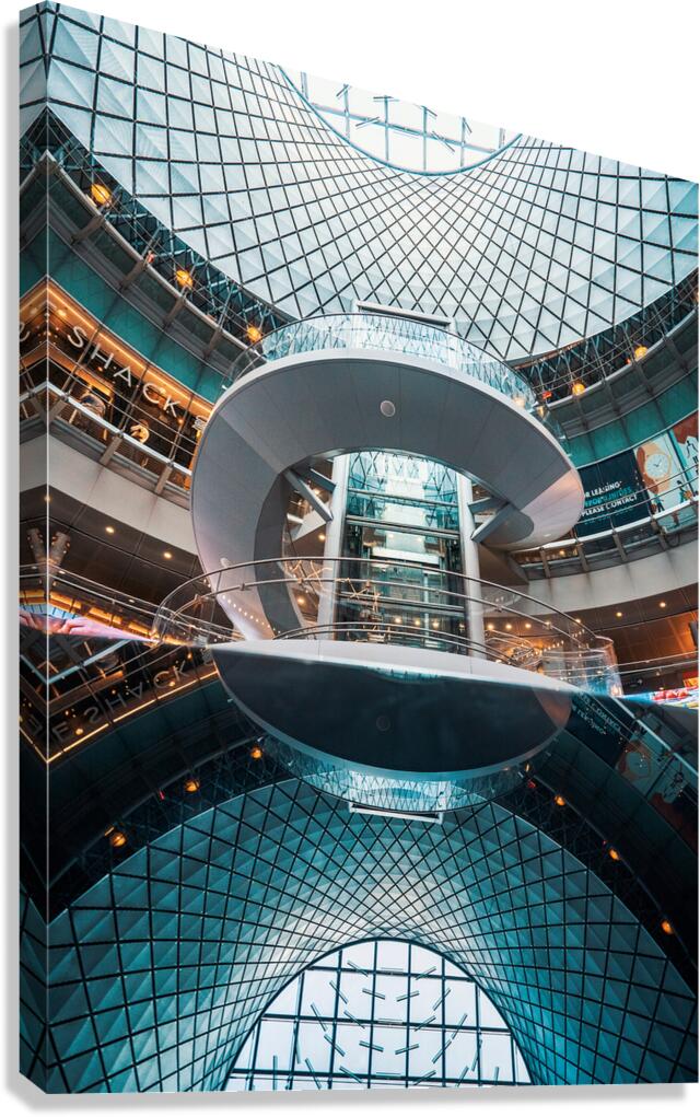 Reflection Building NYC 1 Canvas Print