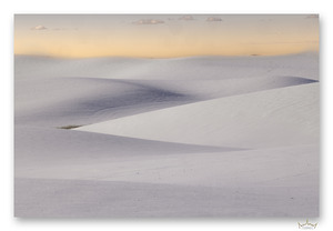 Purple Layers of Snow