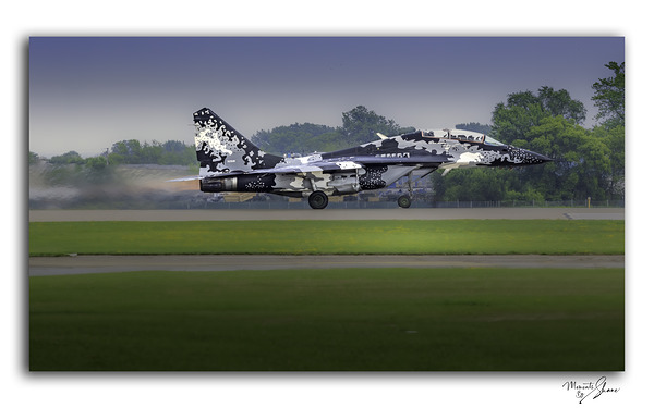 MiG 29 in Osh Print