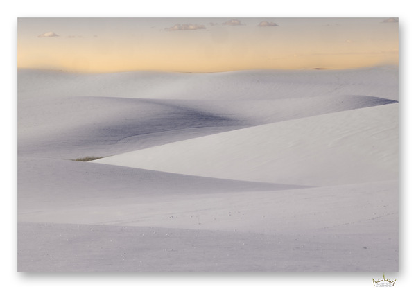 Purple Layers of Snow