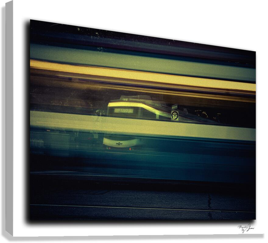 Swiss Metro Vision  Canvas Print