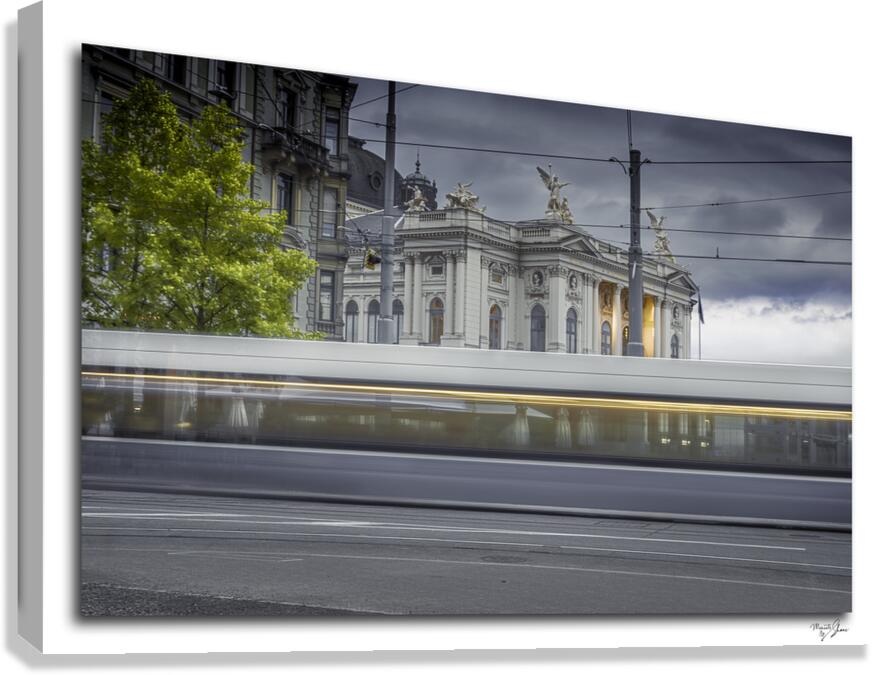 Juxtaposition History  Canvas Print