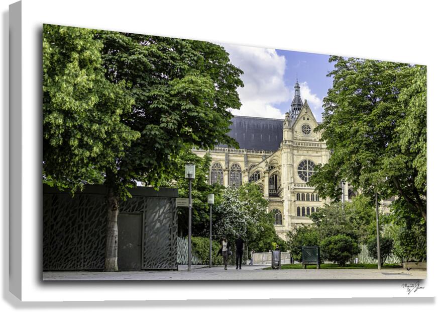 Paris Urban Reverence  Canvas Print