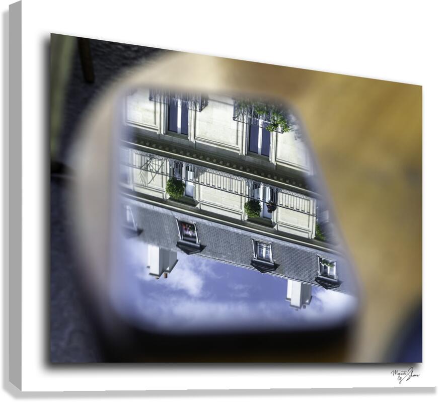 Reflecting the Past  Canvas Print