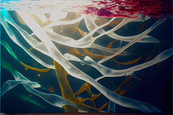 Luminous Abstract Print