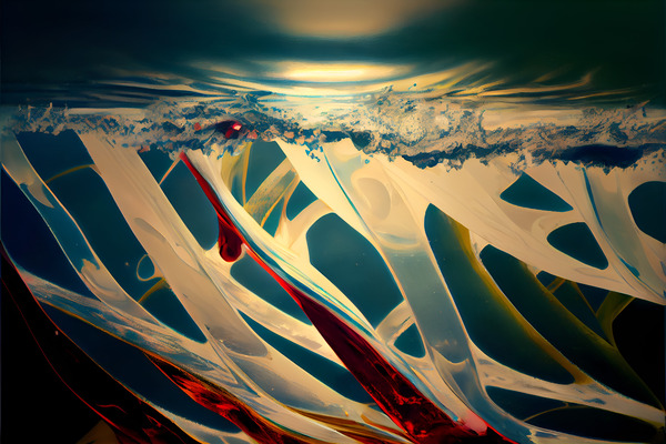 Transparent Reflections Print