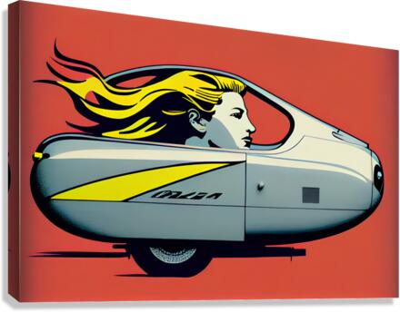 Technical Beauty Canvas Print